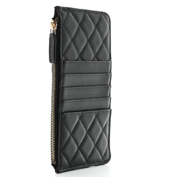 Chanel Beauté GWP Classic Phone Case Cardholder Wallet Pouch Quilted Pattern - Picture 2 of 14